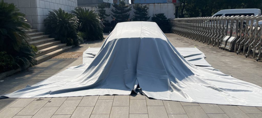 car fire blanket of saintsea group